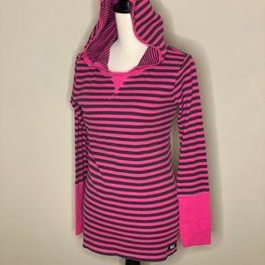 Marc New York Stripped long sleeve hoodie